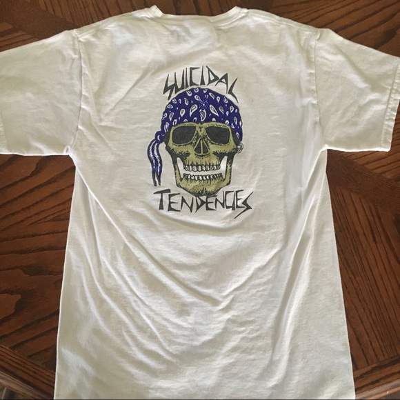 Suicidal Tendencies vintage punk rock band concert skeleton face - Picture 4 of 5
